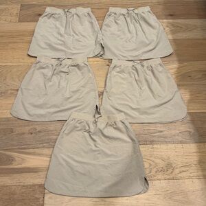 Nautica Kids Skorts in Beige